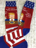 Mens Trump Socks