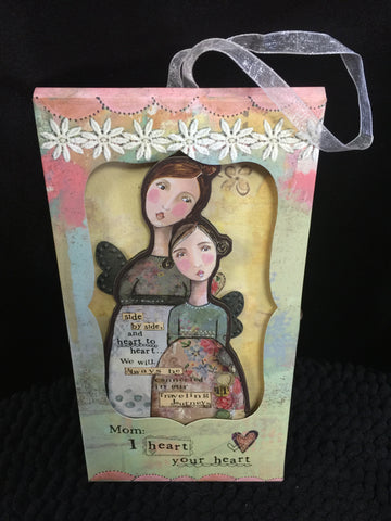 Heart to Heart Ornament with Photo Gift Card