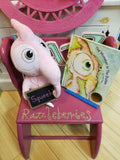 "Squeek" Worry Woo Plush Pet with book sold separately