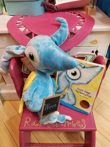 "Wince" Worry Woo Plush Pet and book sold separately